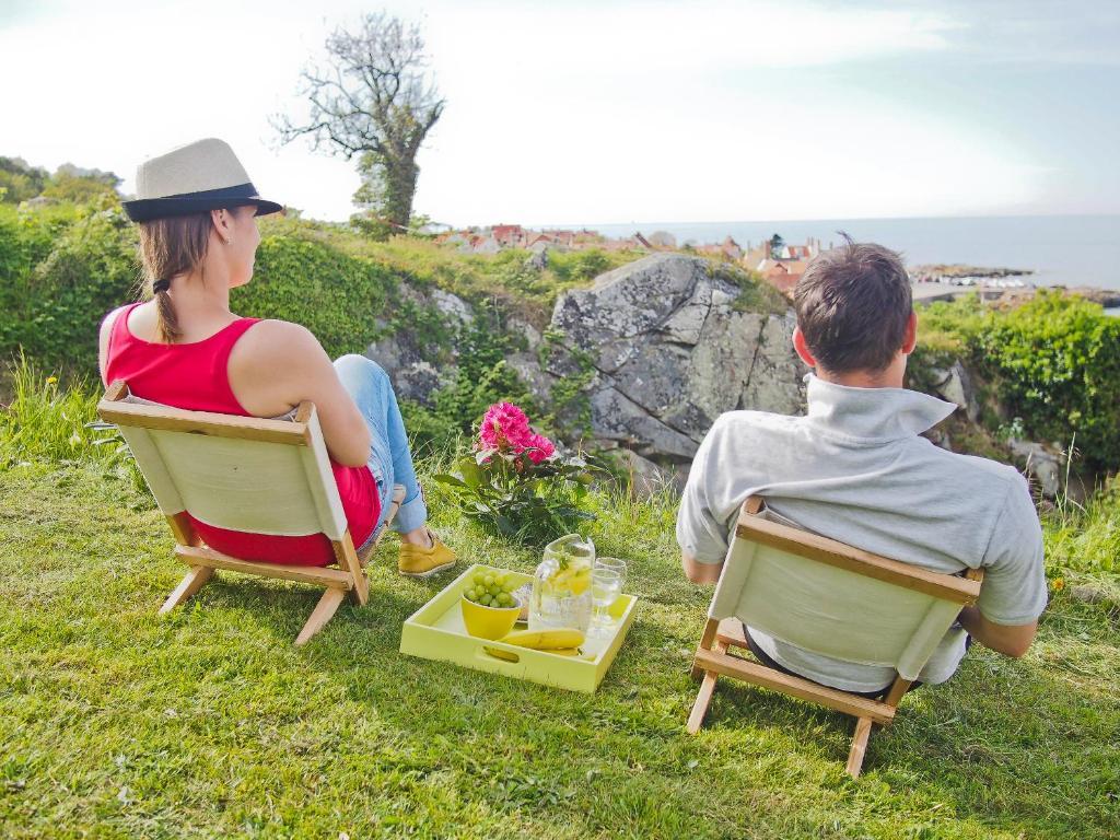 Hotel Klippen Gudhjem Bagian luar foto